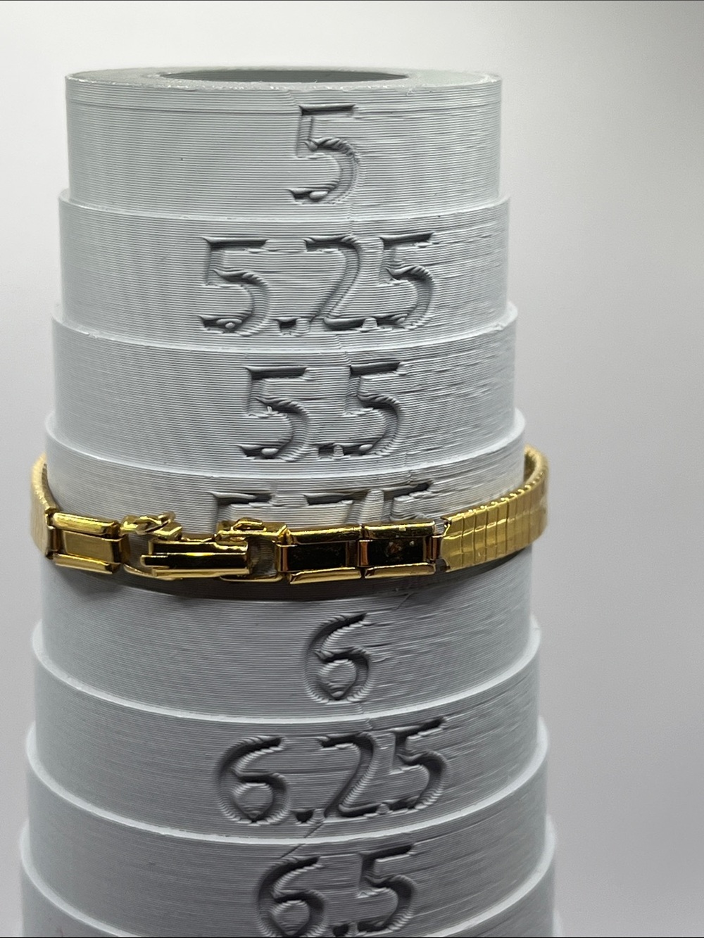 Dufonte Lucien PicLadies 17mm watch Gold Tone Diamond & Dark Blue Ruby Bezel - Picture 3 of 14